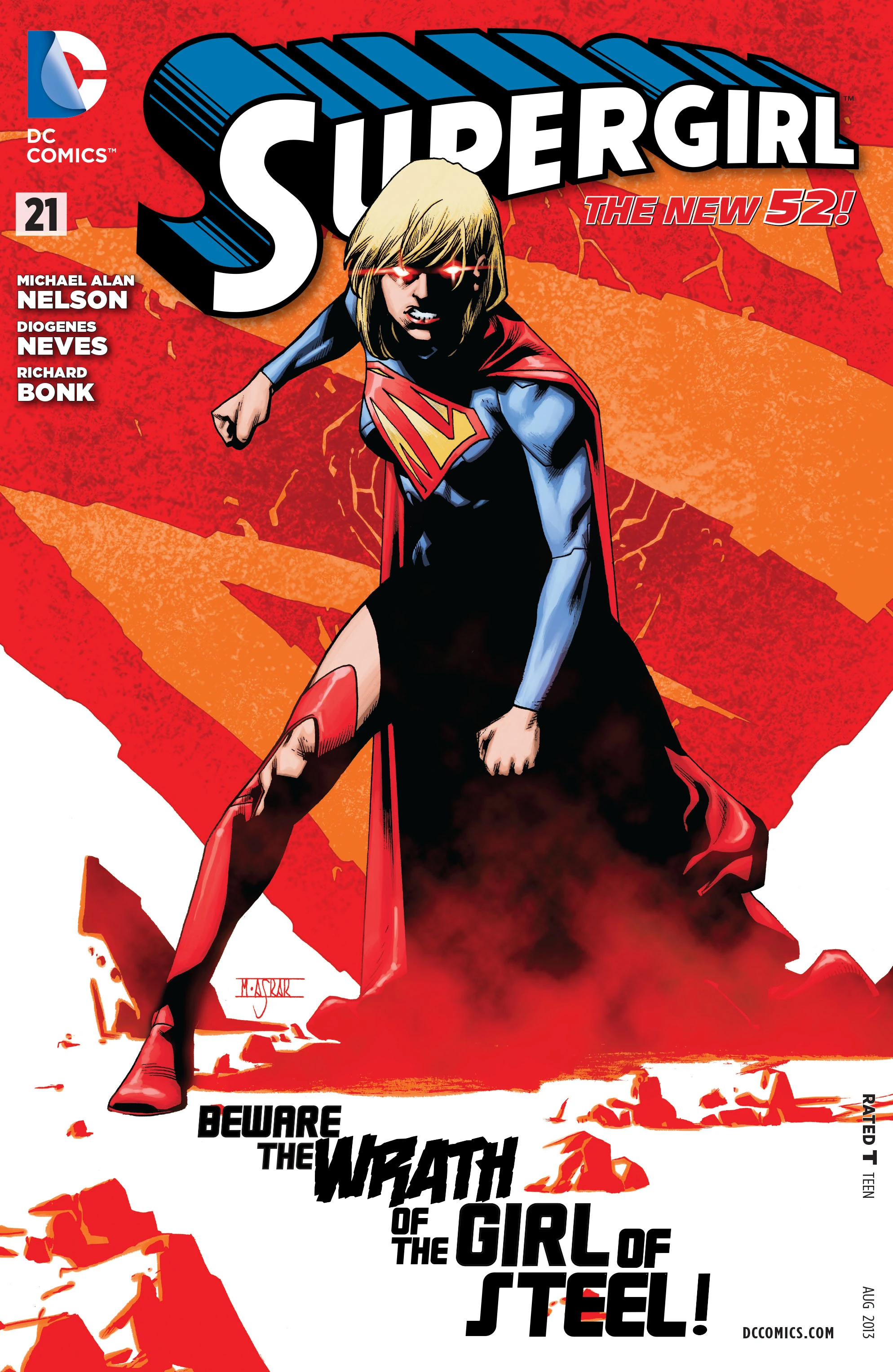 Supergirl #21 (DC, 2013 — Cover A) cover